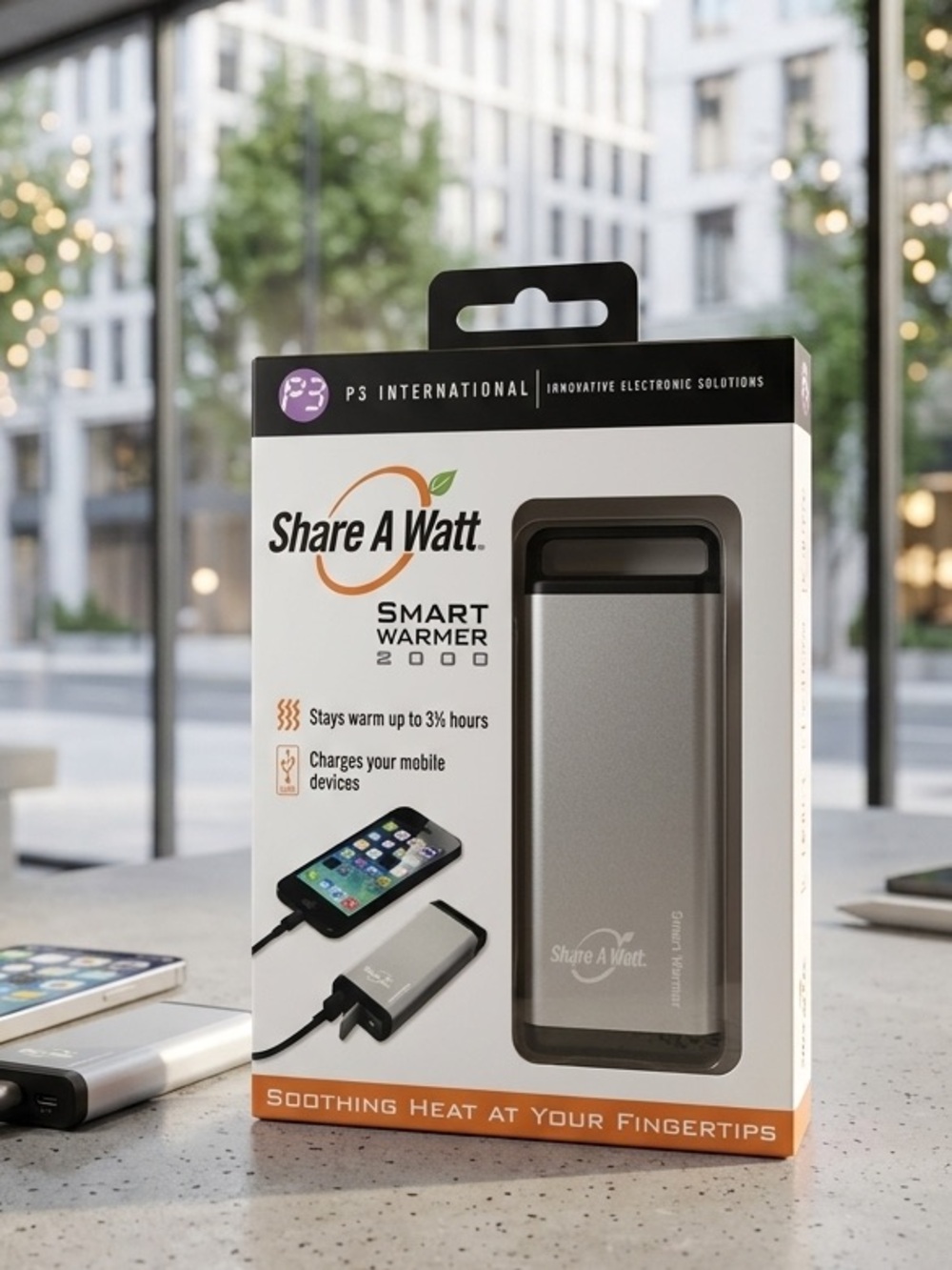 Share Watt Smart Warmer Hand Warmer and Mobile Charger